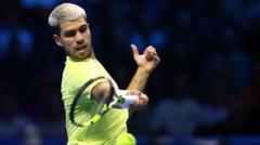&lsquo;Heartbroken&rsquo; Alcaraz pulls out of Davis Cup Finals