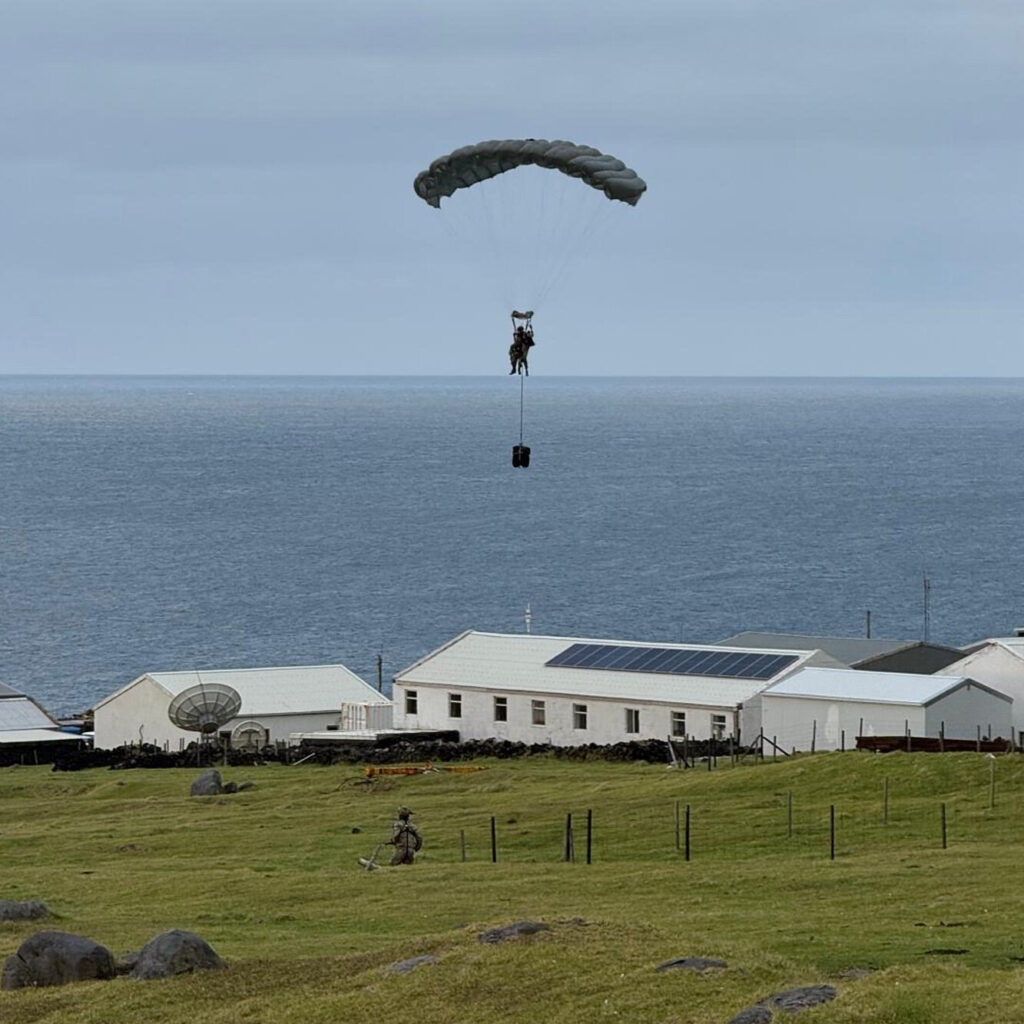 British Paratroopers Deliver Aid to Remote Islands With Possible Hantavirus Case