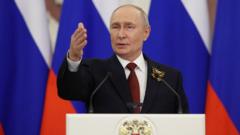 Putin says he thinks Ukraine conflict &lsquo;coming to an end&rsquo;