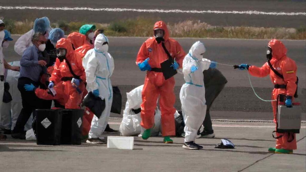 Two cruise ship evacuees test positive for hantavirus