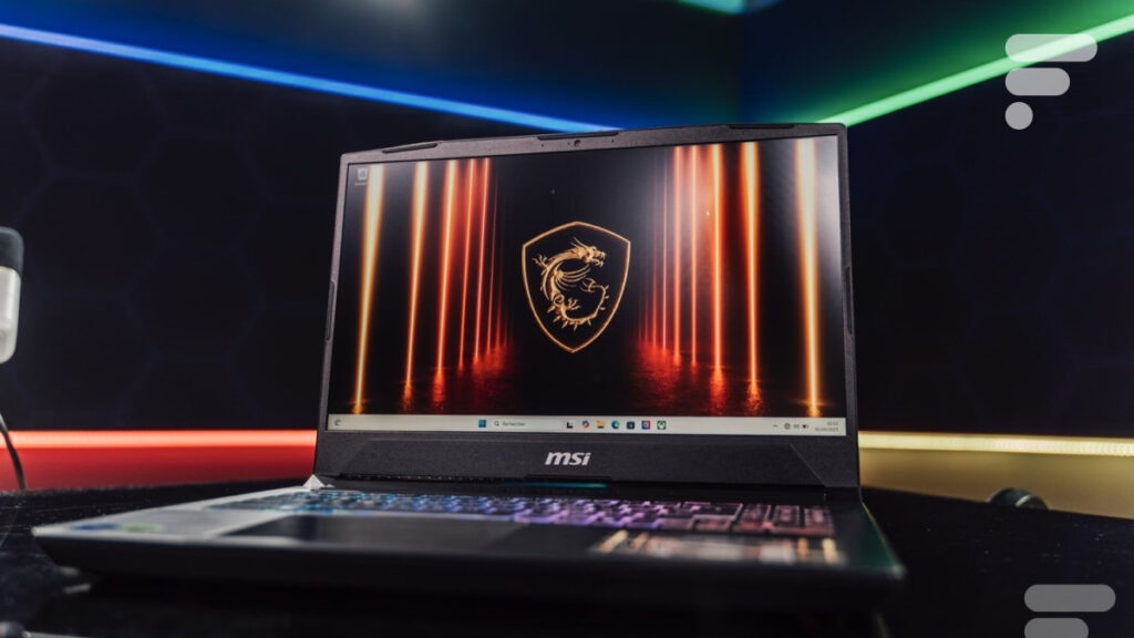 Taillé pour le jeu compétitif, ce laptop gamer MSI sous RTX 5070 et i7 14e gen perd 33 % de son prix