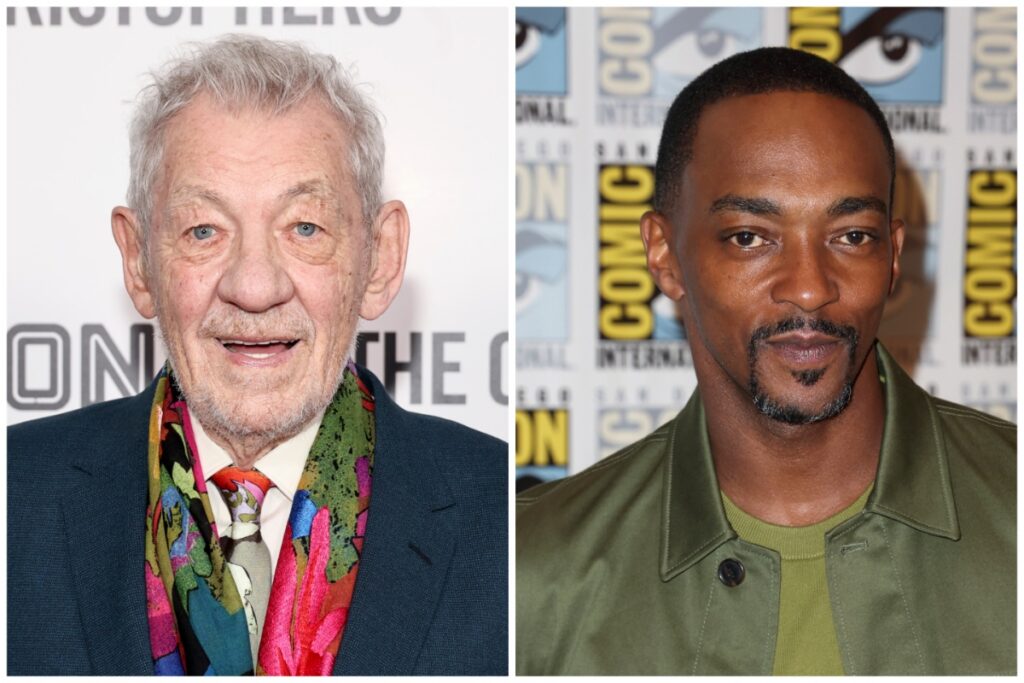 Ian McKellen Discovered Anthony Mackie Is the New Captain America on ‘Avengers: Doomsday’ Set and Told Him: ‘You Deserve That’
