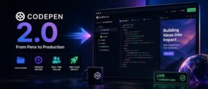 CodePen 2.0 Turns a Design Playground Into a Real Deployment Tool