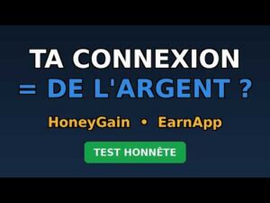 Gagner de l&rsquo;argent en partageant sa connexion ? HoneyGain + EarnApp (test honnête)
