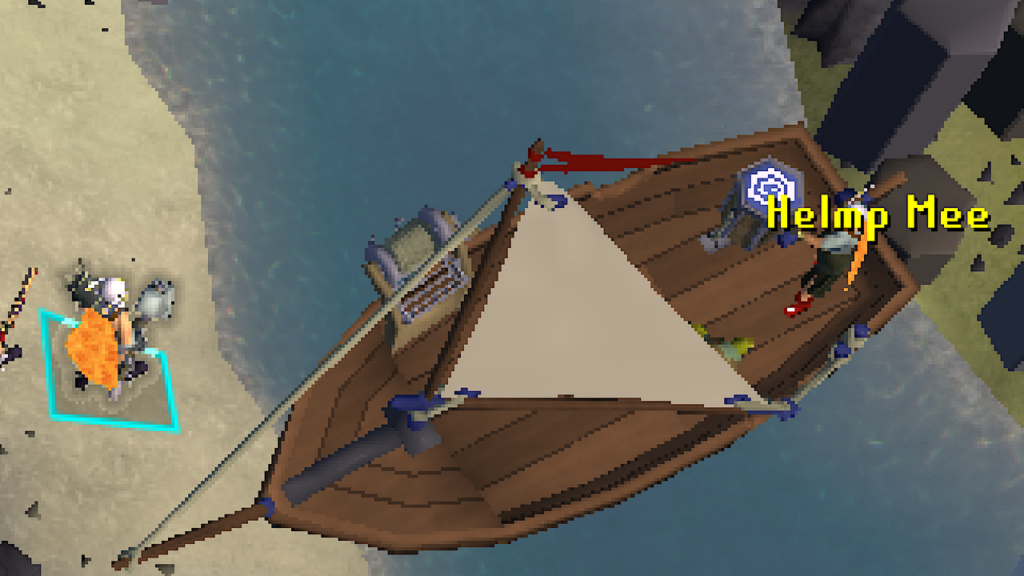 Old School RuneScape players are getting their boats stuck Suez Canal-style thanks to a narrow river in its new island: &lsquo;Helmp mee&rsquo;
