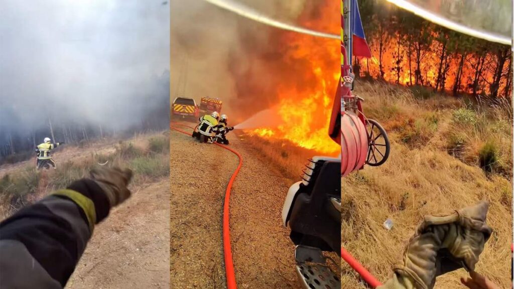 « Je vais me faire engueuler » : un pompier filme le méga-feu de Gironde et révèle les vraies limites des Ray-Ban Meta