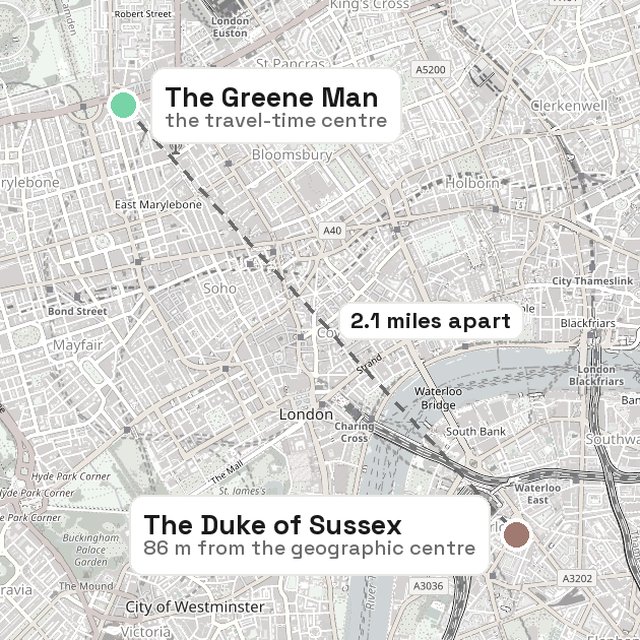 London’s most equidistant pub