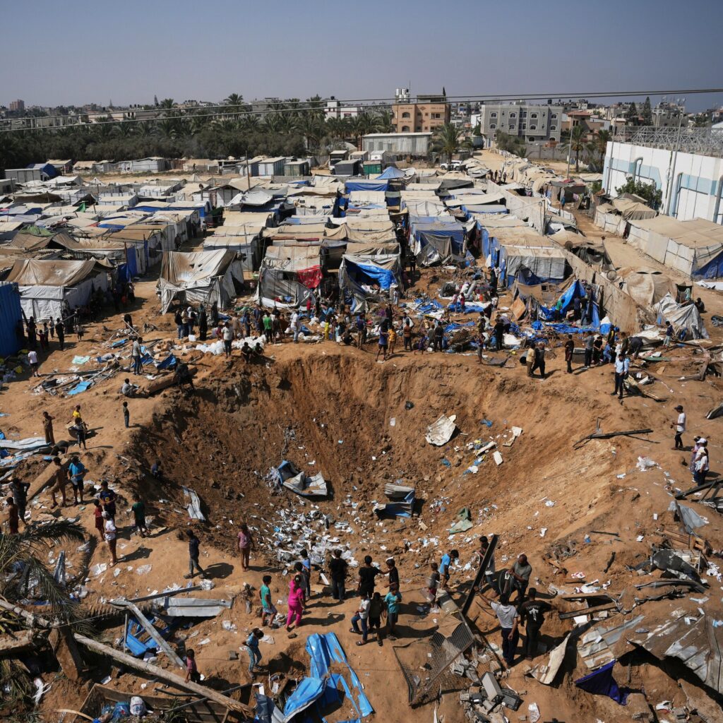 Israel Bombards Gaza, Days After Trump Announced Deal to Advance Cease-Fire