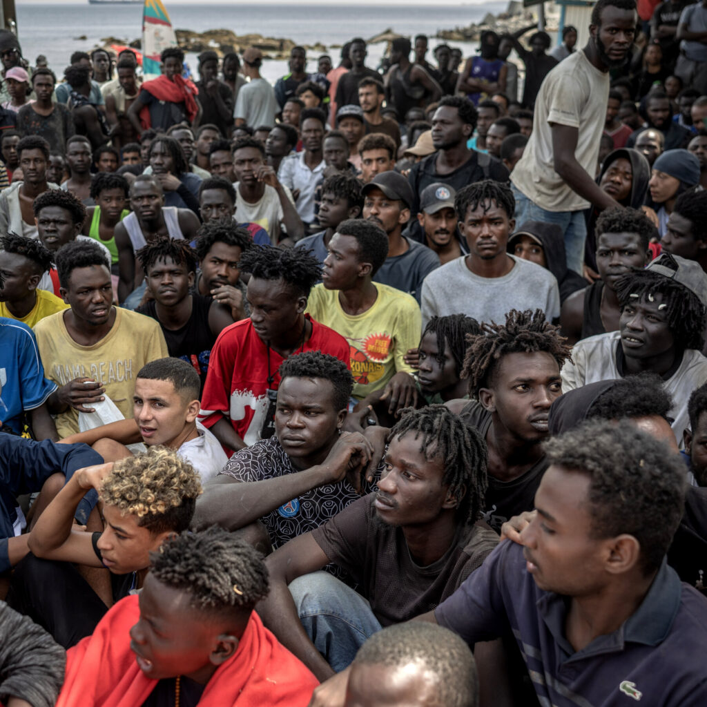 Spain Installs Floating Barrier in Ceuta After Influx of Migrants