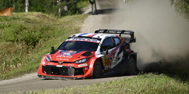 Sébastien Ogier et son copilote indemnes après une sortie de route spectaculaire au rallye de Finlande