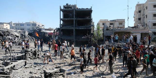 Bande de Gaza : 112 corps extraits de décombres à Sabra, après deux semaines de recherches, selon la défense civile
