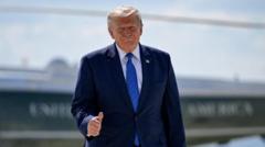 Trump says he is cancelling strikes on Iran subject to &lsquo;rapidly&rsquo; making deal