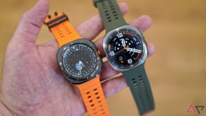 I wore the Galaxy Watch Ultra 2, and a  strap makes an upgrade almost pointless
