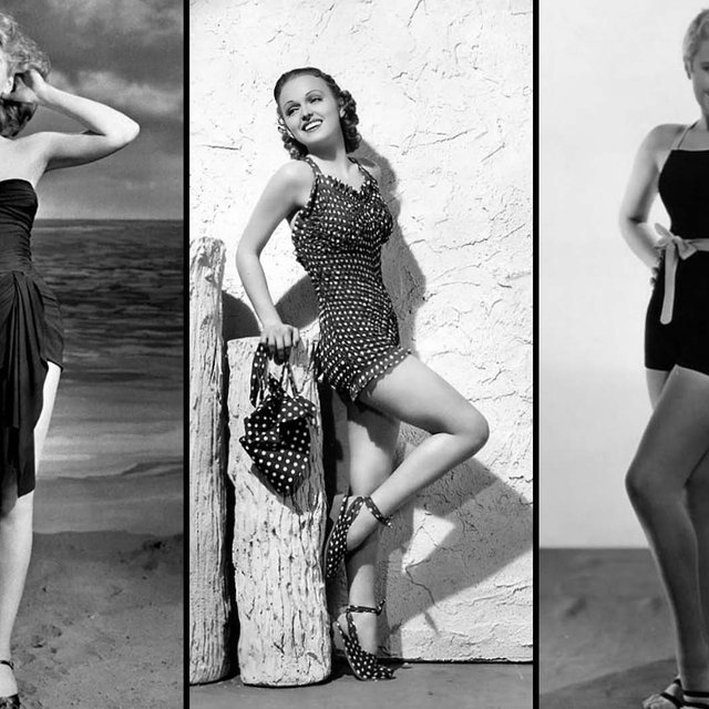 Vintage Beach Fashion of the 1930s: Glamorous Swimwear Photos From the Pre-Bikini Era