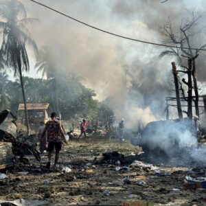 Bodies ‘Like Pieces of Charcoal’: Dozens Killed in Myanmar Military Bombing