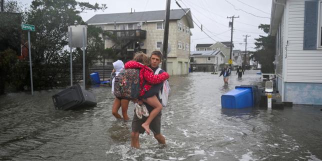 Le nord-est des Etats-Unis balayé par une puissante tempête, des « inondations côtières majeures » redoutées par les autorités