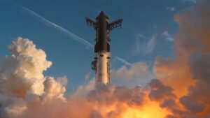 Voici les premières images du décollage du Starship, pour son vol orbital écourté