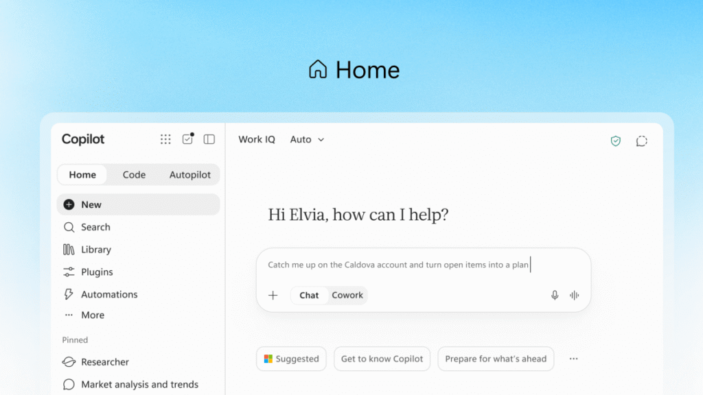 Copilot devient une « super app » : chat, code et agents réunis