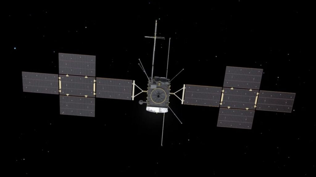 Trois ans après son départ, pourquoi la sonde JUICE revient frôler la Terre avant de filer vers Jupiter