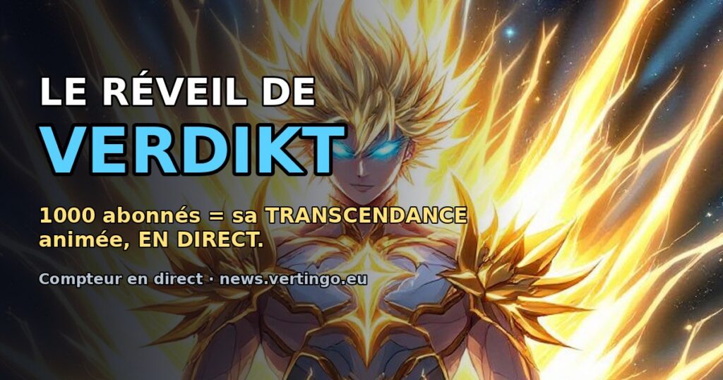 Le Réveil de Verdikt — compteur du live