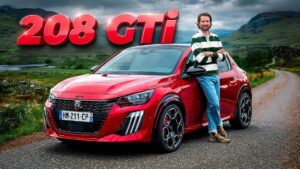 On a conduit la Peugeot e-208 GTi : montez à bord en vidéo de cette citadine électrique sportive qui nous a bluffés