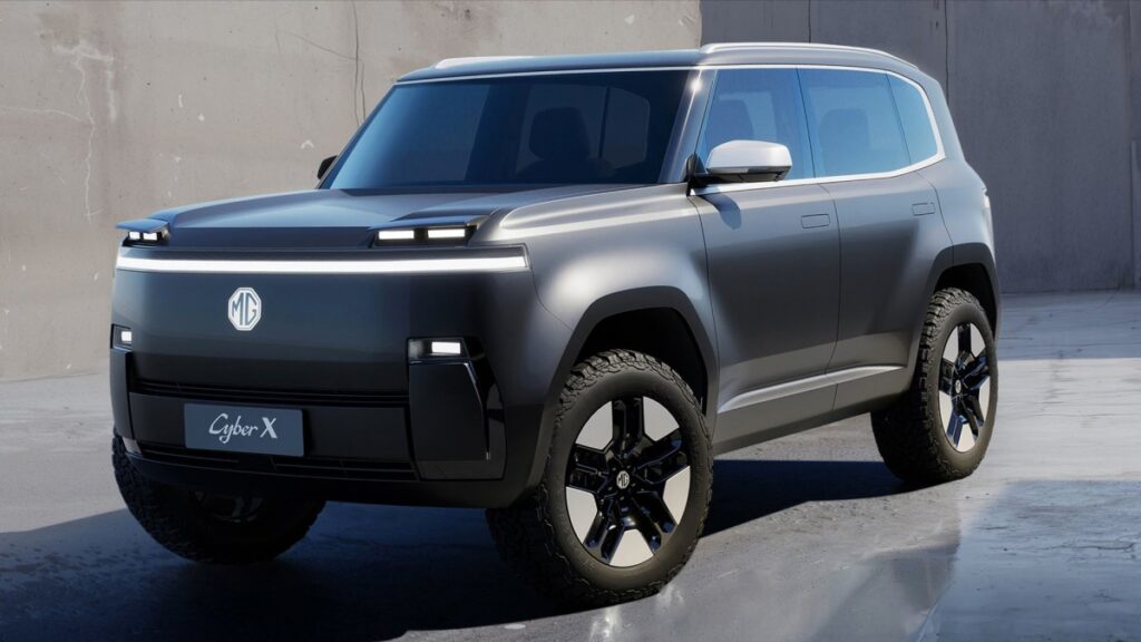 Design radical à moins de 35 000 € : MG confirme son nouveau petit SUV électrique, le Cyber X