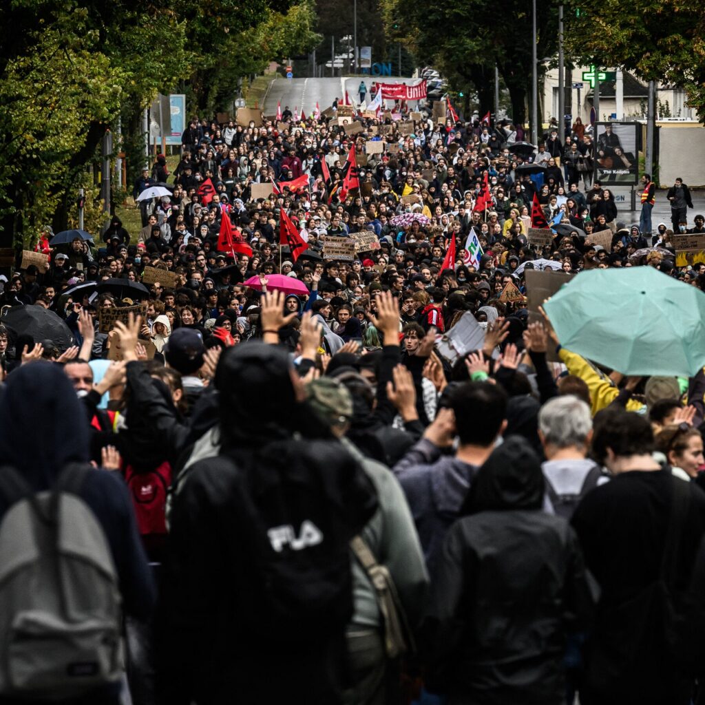 Live Updates: Students Rally in France for Second Day of Mass Protests in a Week