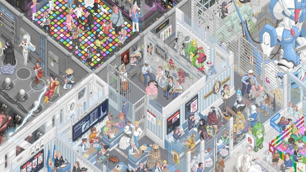 Le bar aux fantômes de Casper dans Floor796 !