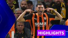 Shakhtar leave it late to complete comeback win against AEK Athens