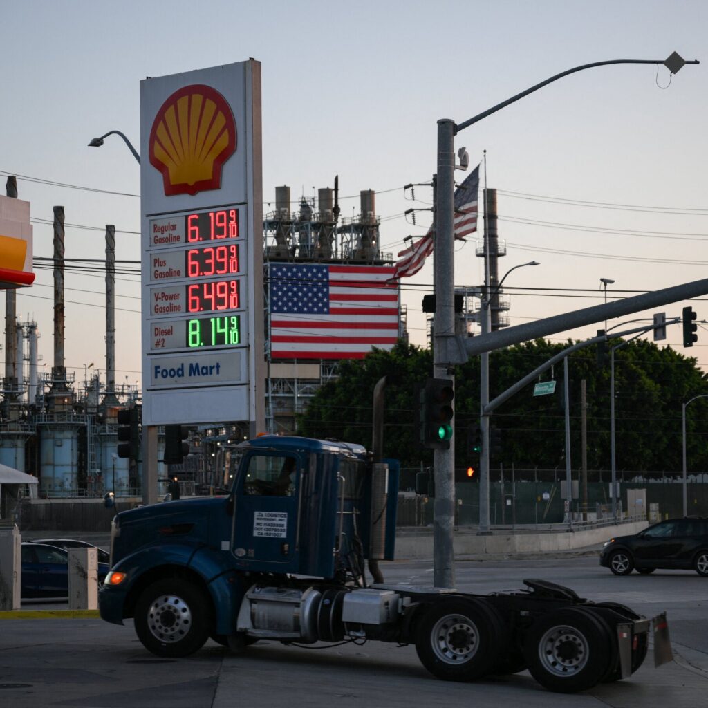 Gas Costs a Third More Than a Year Ago