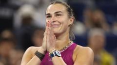 Sabalenka &lsquo;trying hard to be easier on myself&rsquo;