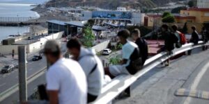 A Ceuta, les migrants ont opportunément disparu du paysage pour la visite du roi Felipe VI et de la reine Letizia