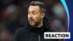 &lsquo;Tottenham needs this reaction&rsquo; – De Zerbi defends Bentancur red