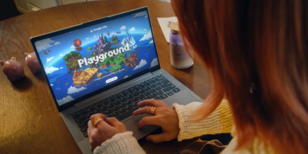Google Labs announces ‘Playground’ for prompt-based game creation