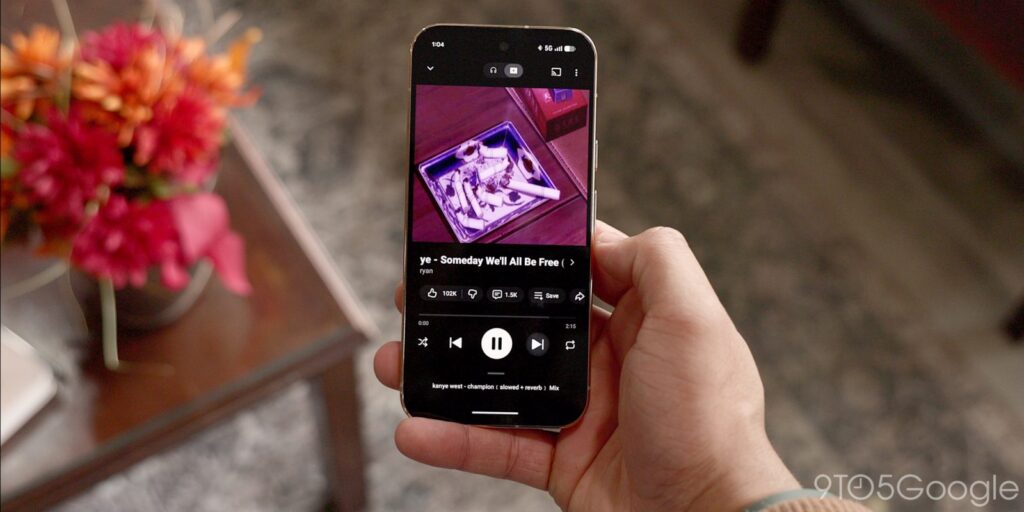 YouTube Music rolling out AI labels in the Now Playing screen