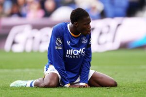 Why Thierno Barry&rsquo;s wastefulness in front of goal is actually brilliant news for Everton