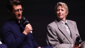 Guy Nattiv & Carrie Coon On Finding Empathy In ‘The Liberation’: “Who Are We To Say What Is Required For Someone To Move On?” — Contenders London