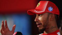 Hamilton bemused after glitch turns F1 into &lsquo;Lego race&rsquo;