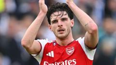 Rice close to agreeing new Arsenal deal