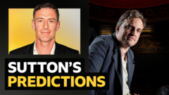 Sutton&rsquo;s predictions v Starsailor frontman James Walsh