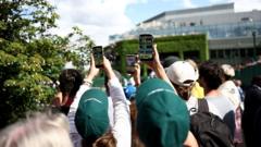 Wimbledon boss jokes military would love to &lsquo;sort out&rsquo; influencers
