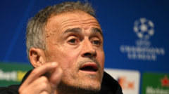 PSG&rsquo;s Luis Enrique hopes Man City avoid sanctions