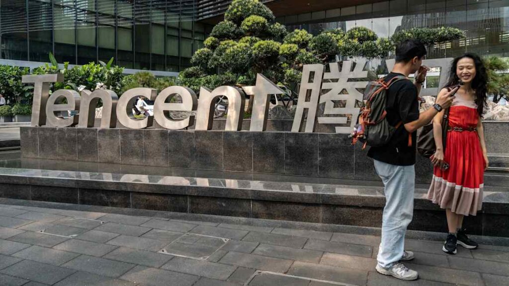 Tencent leases 100,000 chips from Oracle to accelerate AI push
