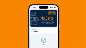 Révolution pour le bus et le tram à Nice : la carte Lignes d’Azur arrive sur iPhone dans quelques jours