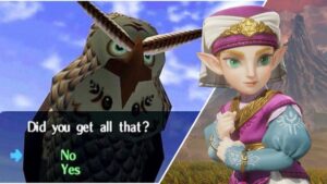 The Legend of Zelda: Ocarina of Time&rsquo;s infamous tutorial owl seemingly won&rsquo;t trap you in conversation in the Switch 2 remake