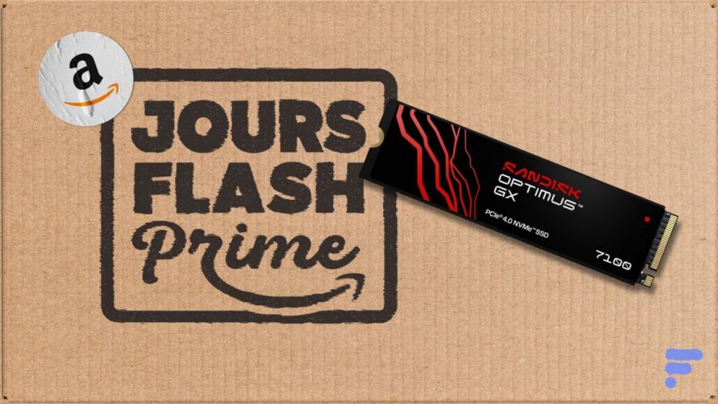 Le performant SSD SanDisk Optimus GX 7100 1 To revient en promo pendant les Jours Flash Prime d’Amazon