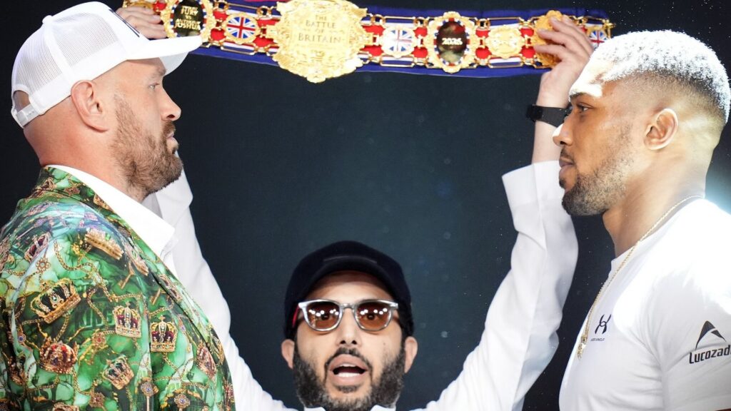 Thousands of tickets sold for Fury vs AJ with prices exceeding £13,000