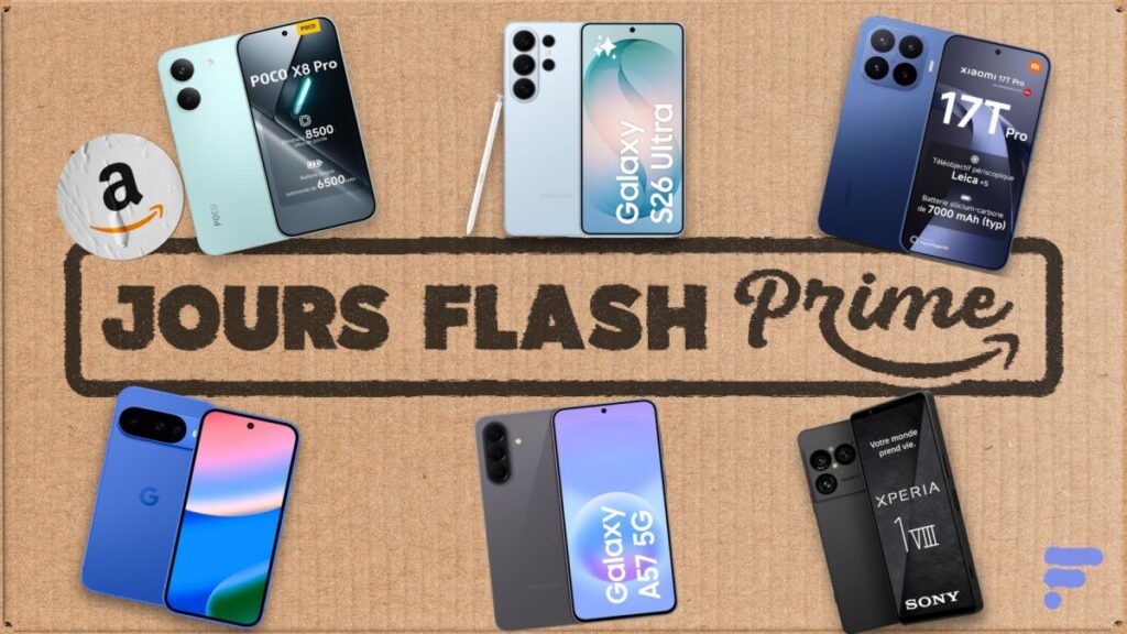 Jours Flash Prime Amazon : voici les meilleures offres smartphones à ne pas manquer