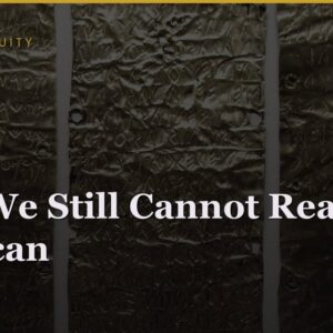 Why We Still Cannot Read Etruscan