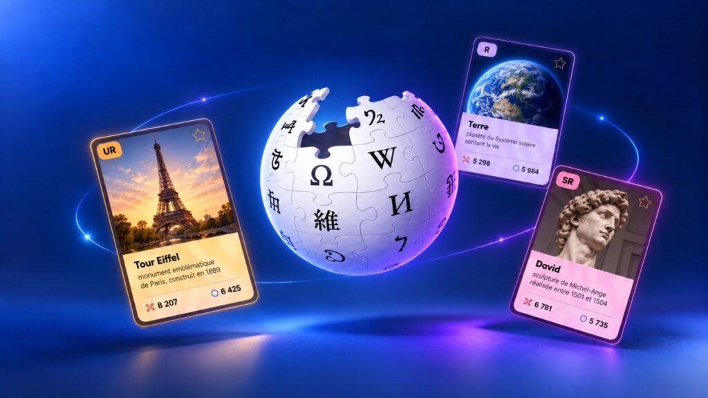 WikiMasters : 5 astuces pour progresser dans ce jeu de cartes basé sur Wikipédia